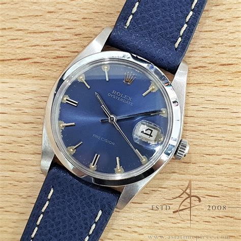 rolex 6694 blue dial review